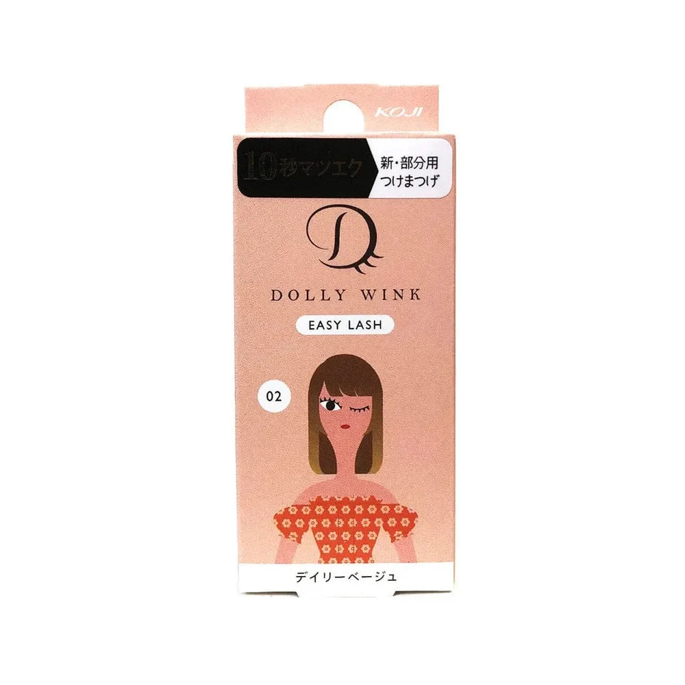 Dolly Wink Easy Lash No.02 Daily Beige 1 Pair