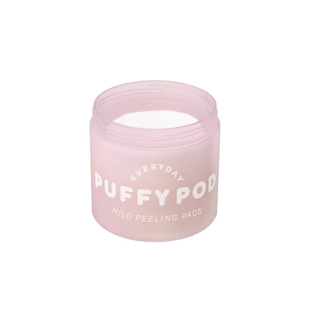 Puffy Pod Mild Peeling Pad (Exfoliator) 60pcs 110ml
