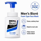 Men's Biore Foam Type Face Wash 150ml