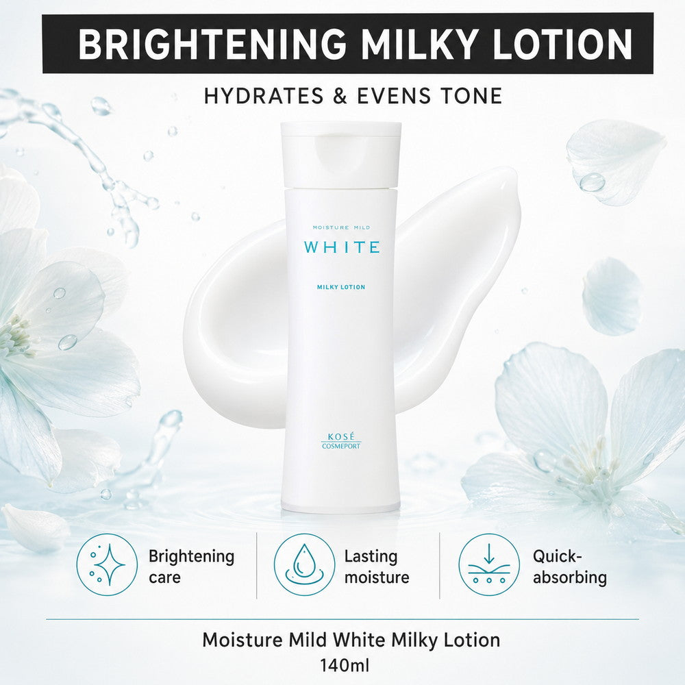 Moisture Mild White Milky Lotion 140ml