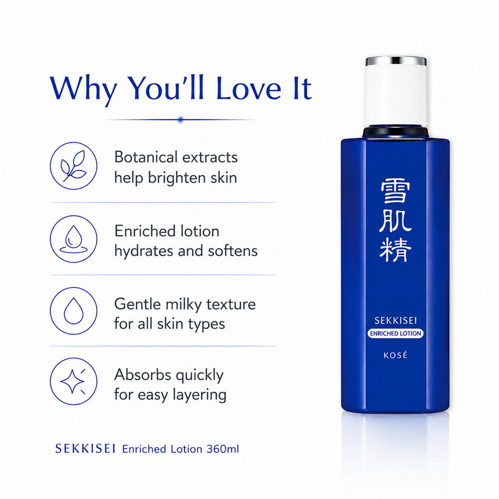 SEKKISEI Enriched Lotion 360ml