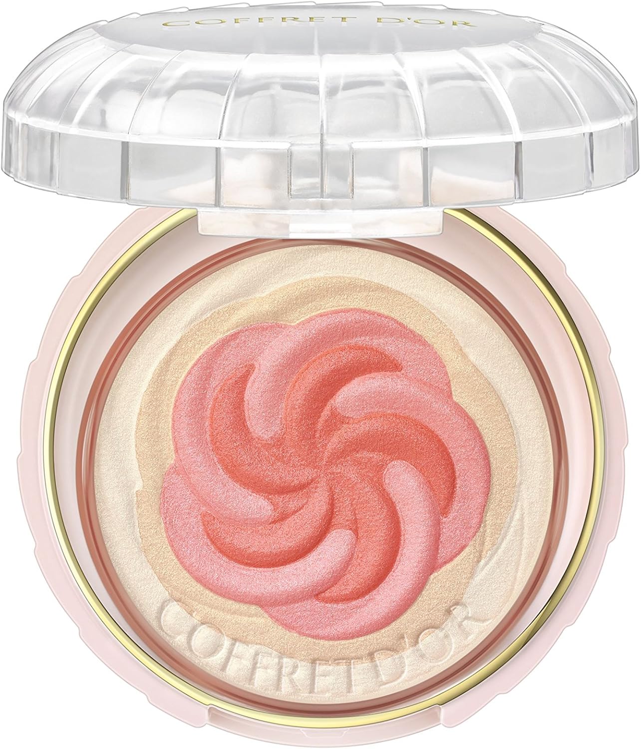 [kanebo] COFFRET D'OR Smile Up Cheeks 01 Soft Peach 5g