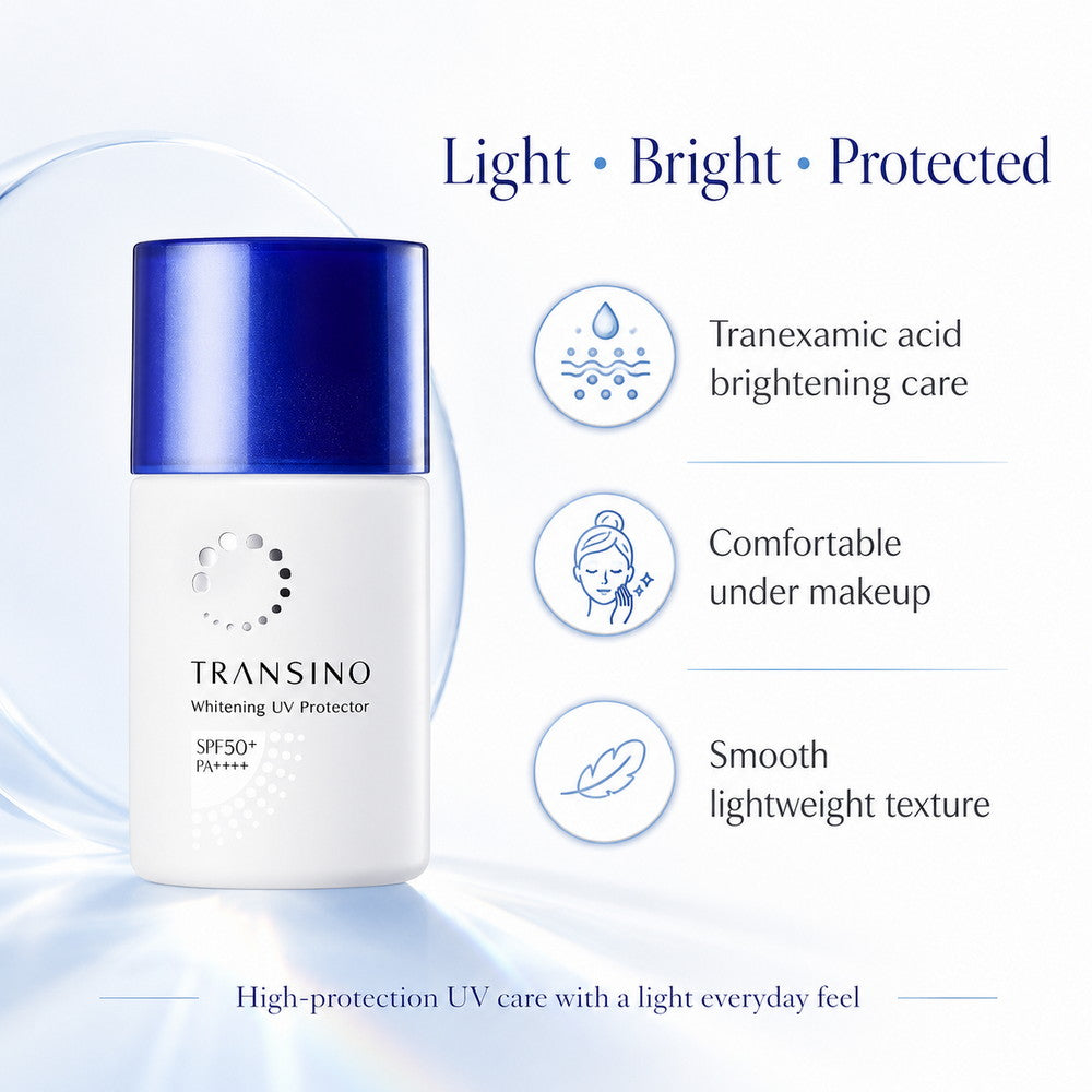 Transino Medicated Whitening UV Protector  SPF 50+ PA++++30ml