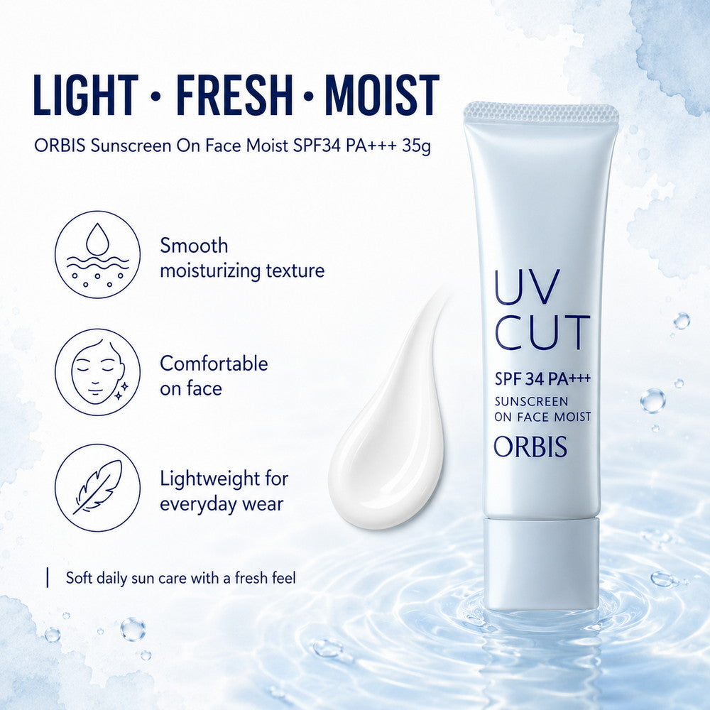 Sunscreen On Face Moist SPF34 PA+++ 35g