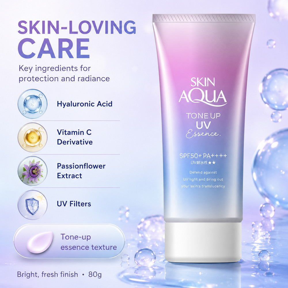 Skin Aqua Tone Up UV Essence SPF50+ PA++++ (Lavender) 80g
