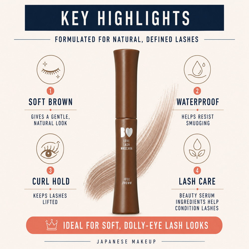 B Idol Eyelash Mascara 01 Idol Brown 6g