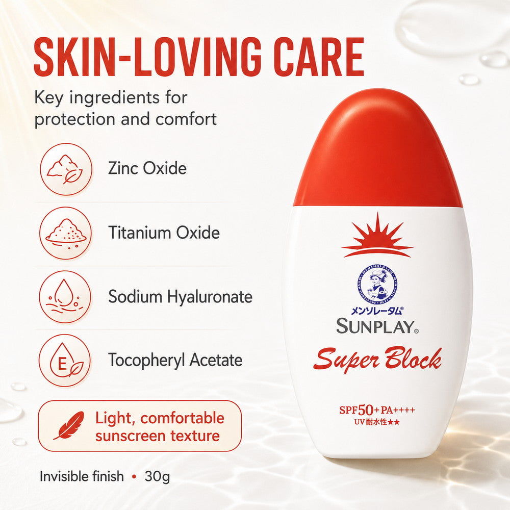 Mentholatum Sunplay Super Block SPF50+ PA++++ 30g