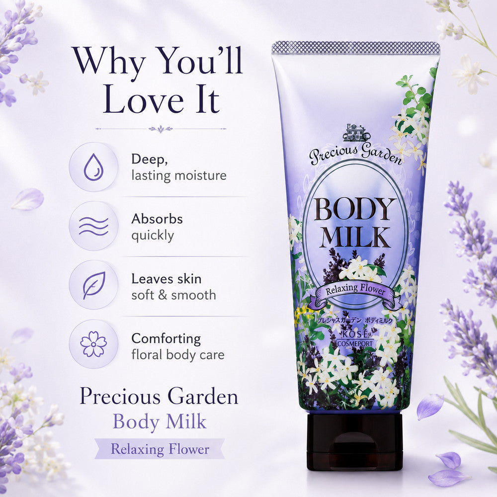 Precious Garden Body Milk Relaxing Flower 200g