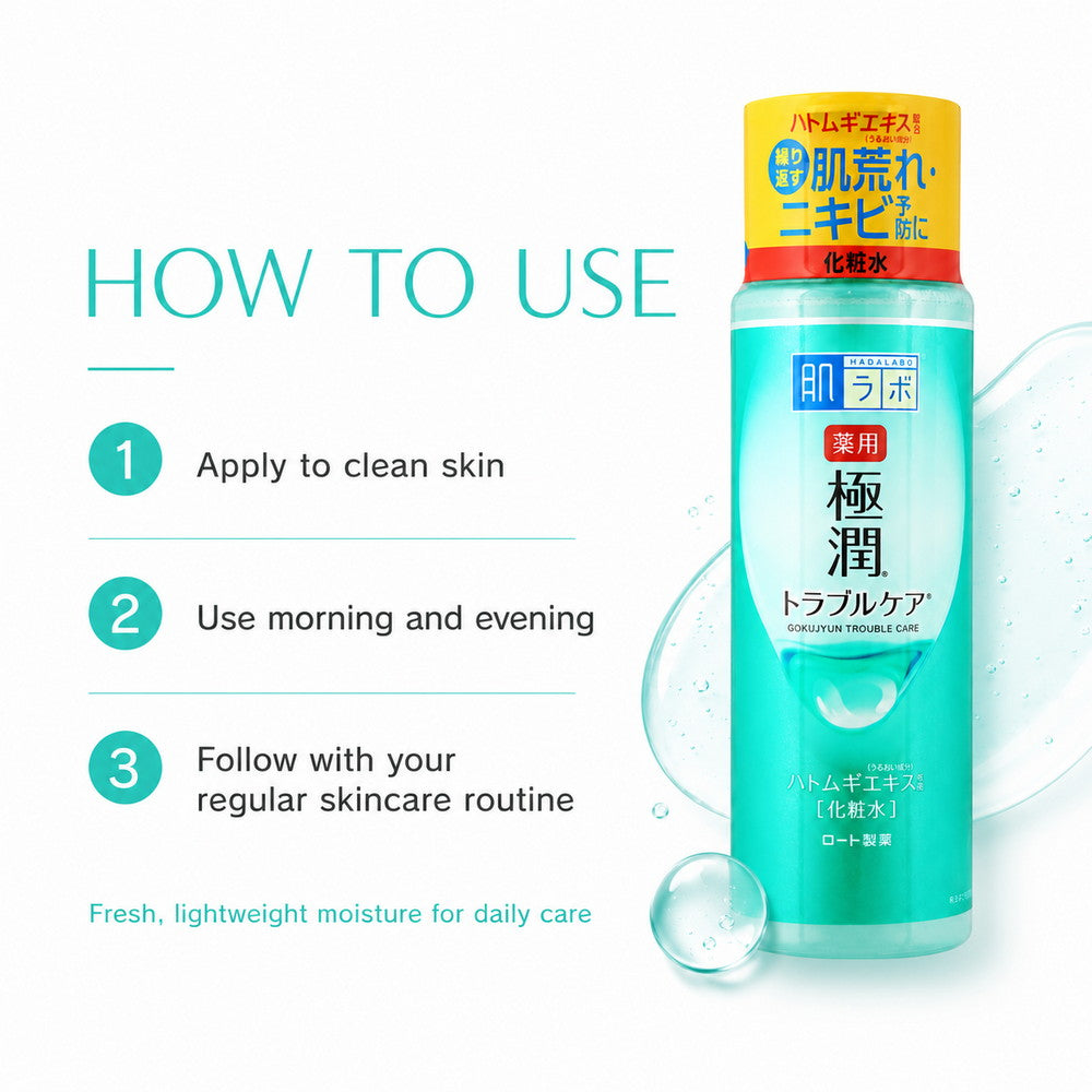 Hada Labo Gokujyun Medicated Skin Conditioner 170ml
