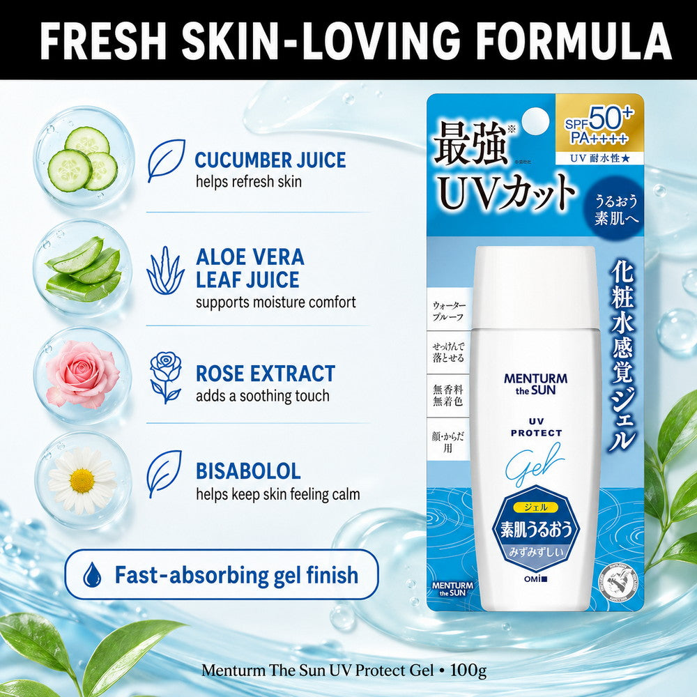 Menturm The Sun UV Protect Gel SPF50+ PA++++ 100g