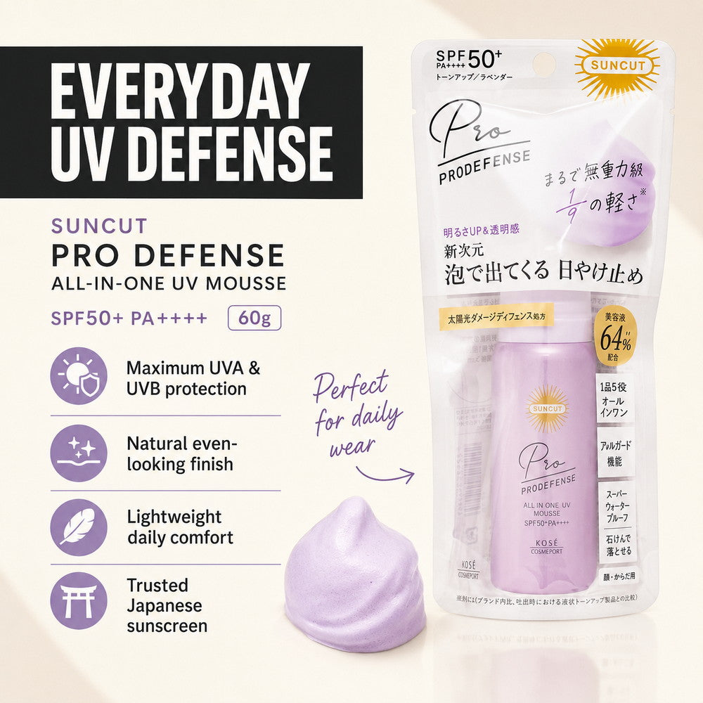 Suncut Pro Defense All-in-One UV Mousse SPF50+ PA++++ 60g