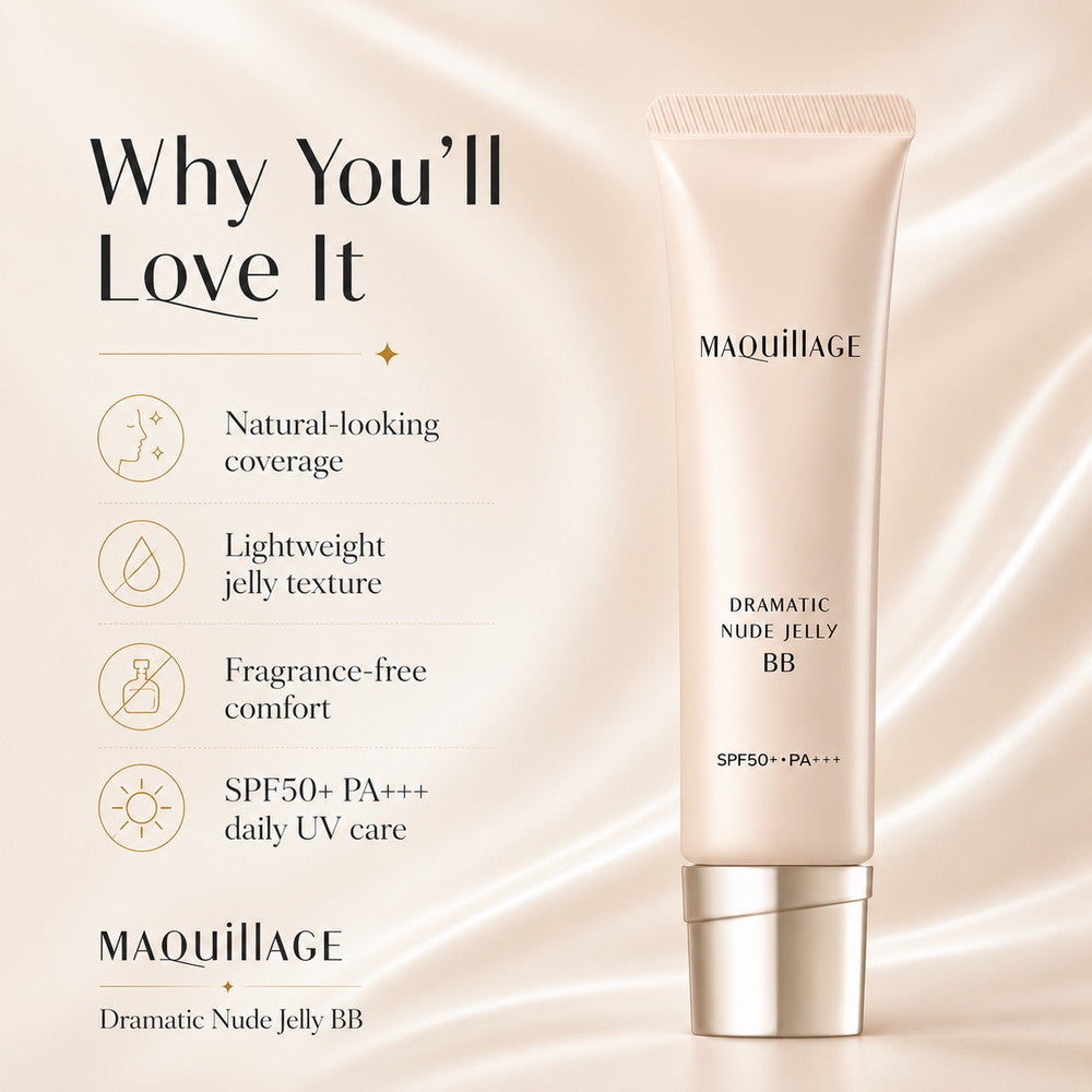 Maquillage Dramatic Nude Jelly BB Makeup Base Fragrance-Free 30g