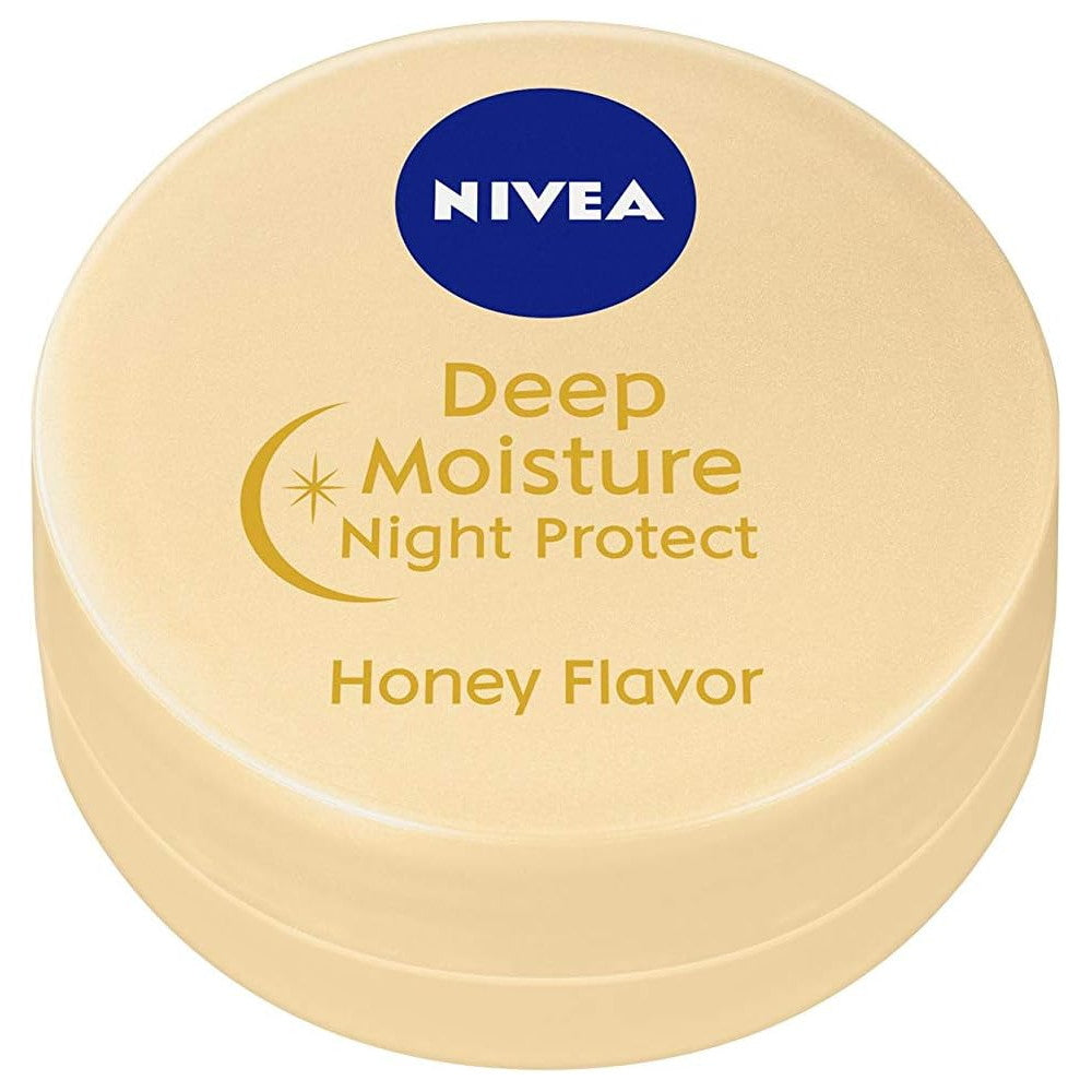 Nivea Deep Moisture Night Protect Lip Cream Honey 7g