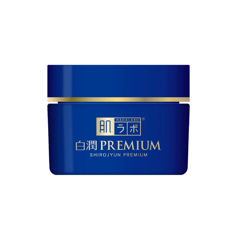 Hada Labo Shirojyun Premium Brightening Cream – Medicated Hydrating Moisturizer 50g