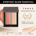 THREE Shimmering Glow Duo #01  5.2g