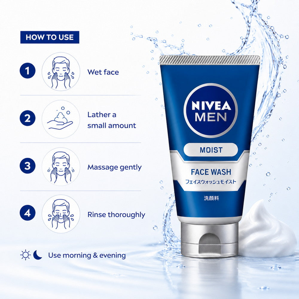 Nivea Men Face Wash Fresh 100g