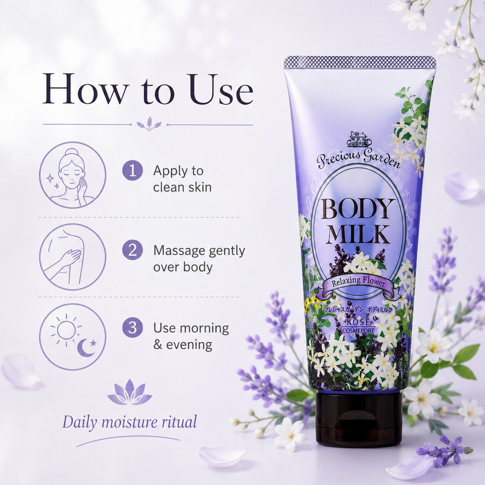Precious Garden Body Milk Relaxing Flower 200g