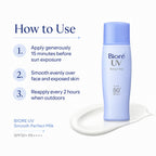 Biore UV Smooth Perfect Milk SPF50+/PA++++ 40ml