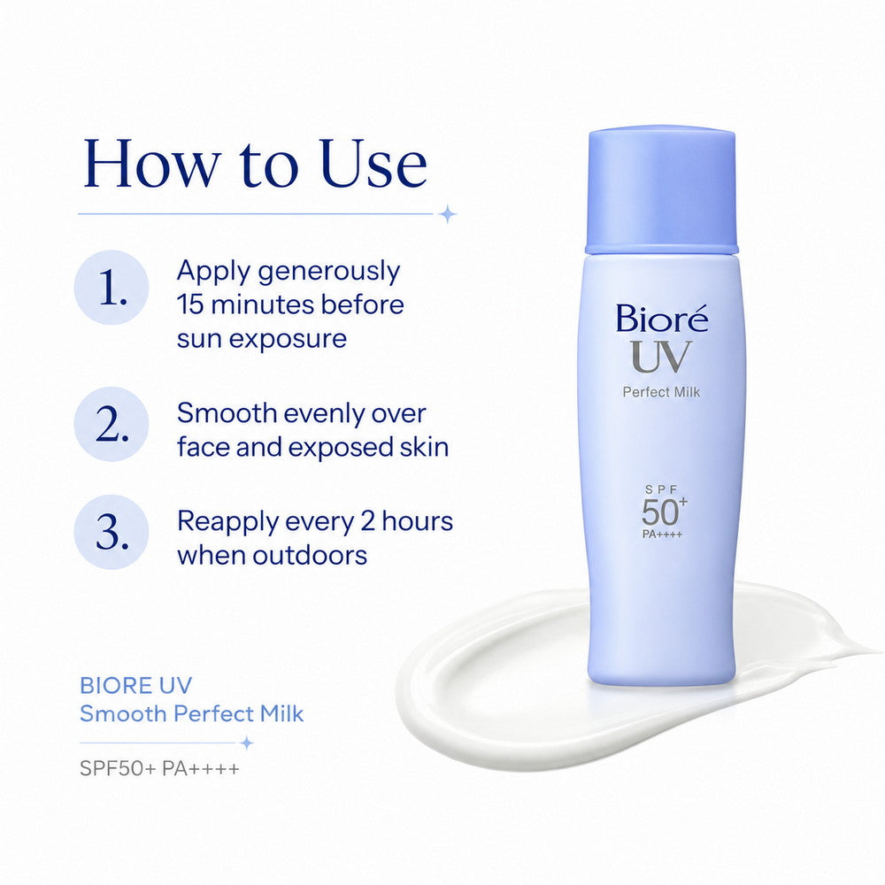 Biore UV Smooth Perfect Milk SPF50+/PA++++ 40ml