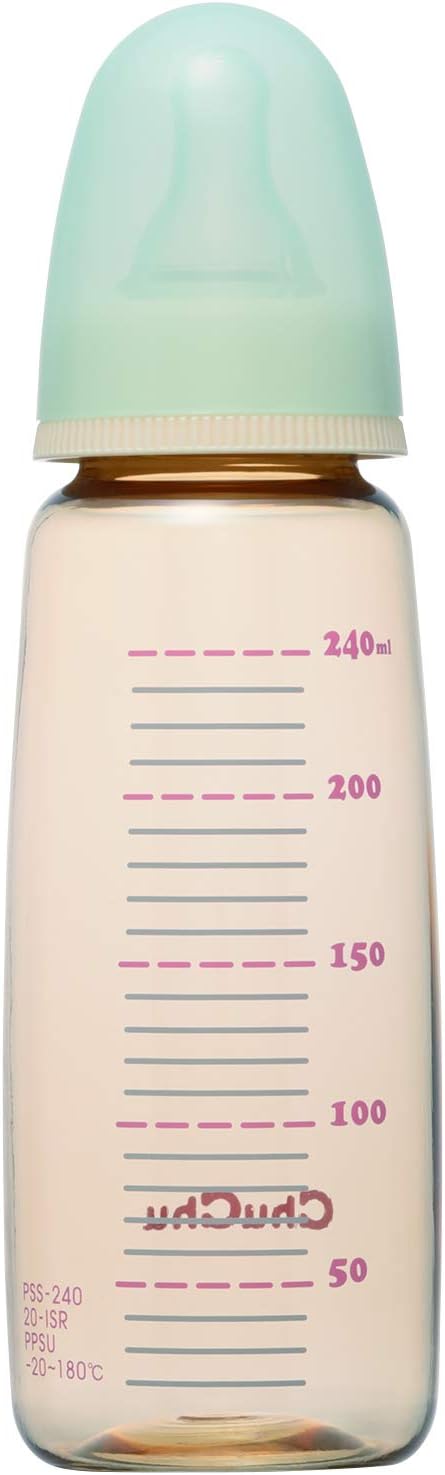 [CHUCHU] Baby PPSU Feeding Bottle Slim Type 240ml