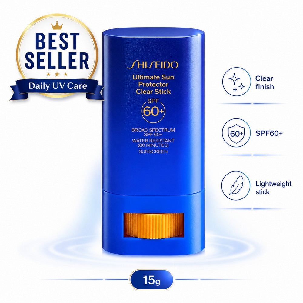 Suncare Clear Stick UV Protector SPF60+ PA++++ 15g