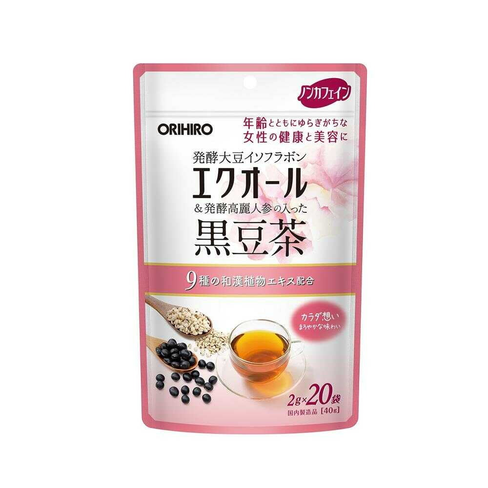Equol & Fermented Korean Ginseng Black Soybean Tea 20 Bags