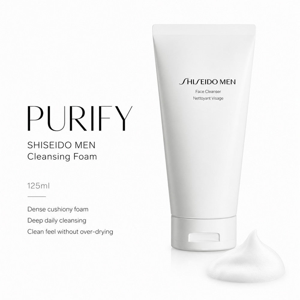 SHISEIDO MEN Cleansing Foam 125ml