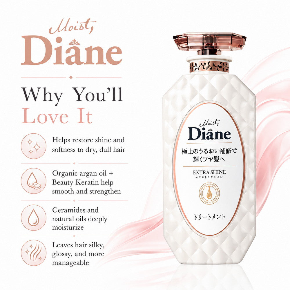 Diane Perfect Beauty Extra Shine Treatment Refill (Floral & Berry Scent) 330ml