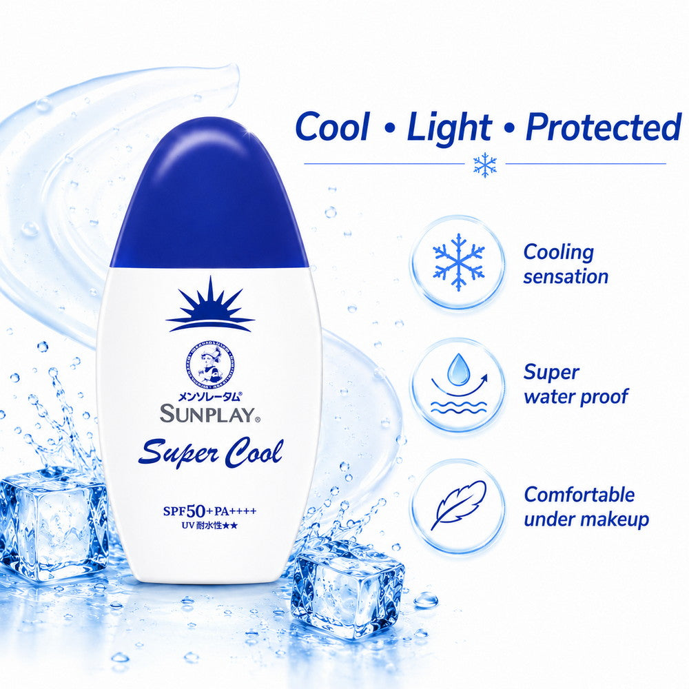 Mentholatum Sunplay Super Cool SPF 50+ PA+++ Super Water Proof 30g