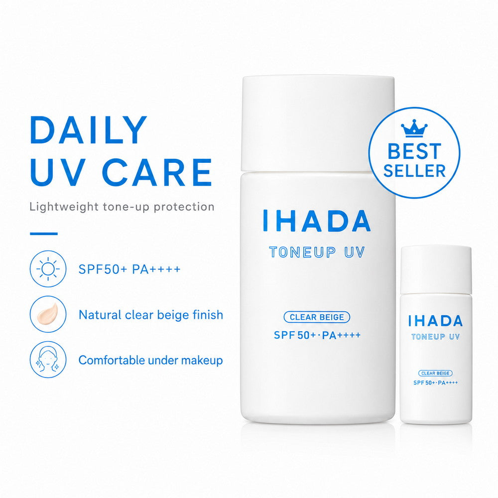 Ihada Medicated Face Protect UV Milk Clear Beige 30ml