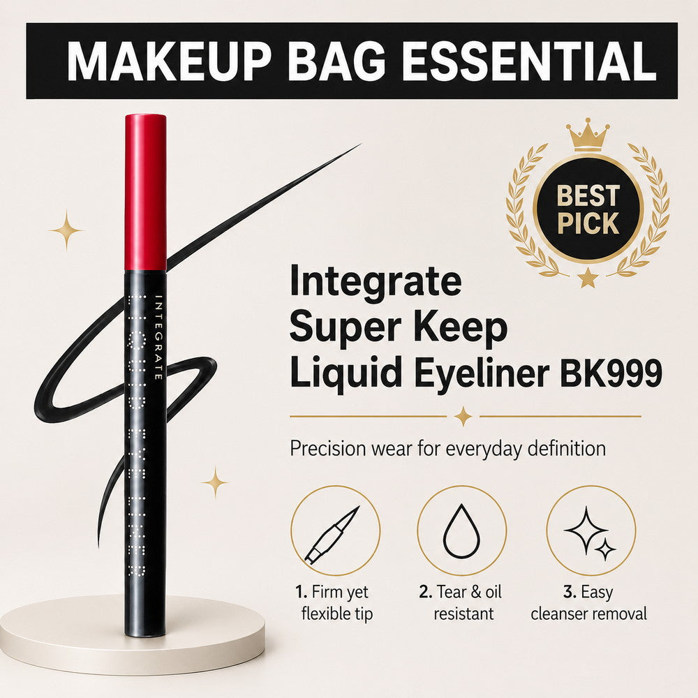 Integrate Super Keep Liquid Eyeliner BK999 0.5ml