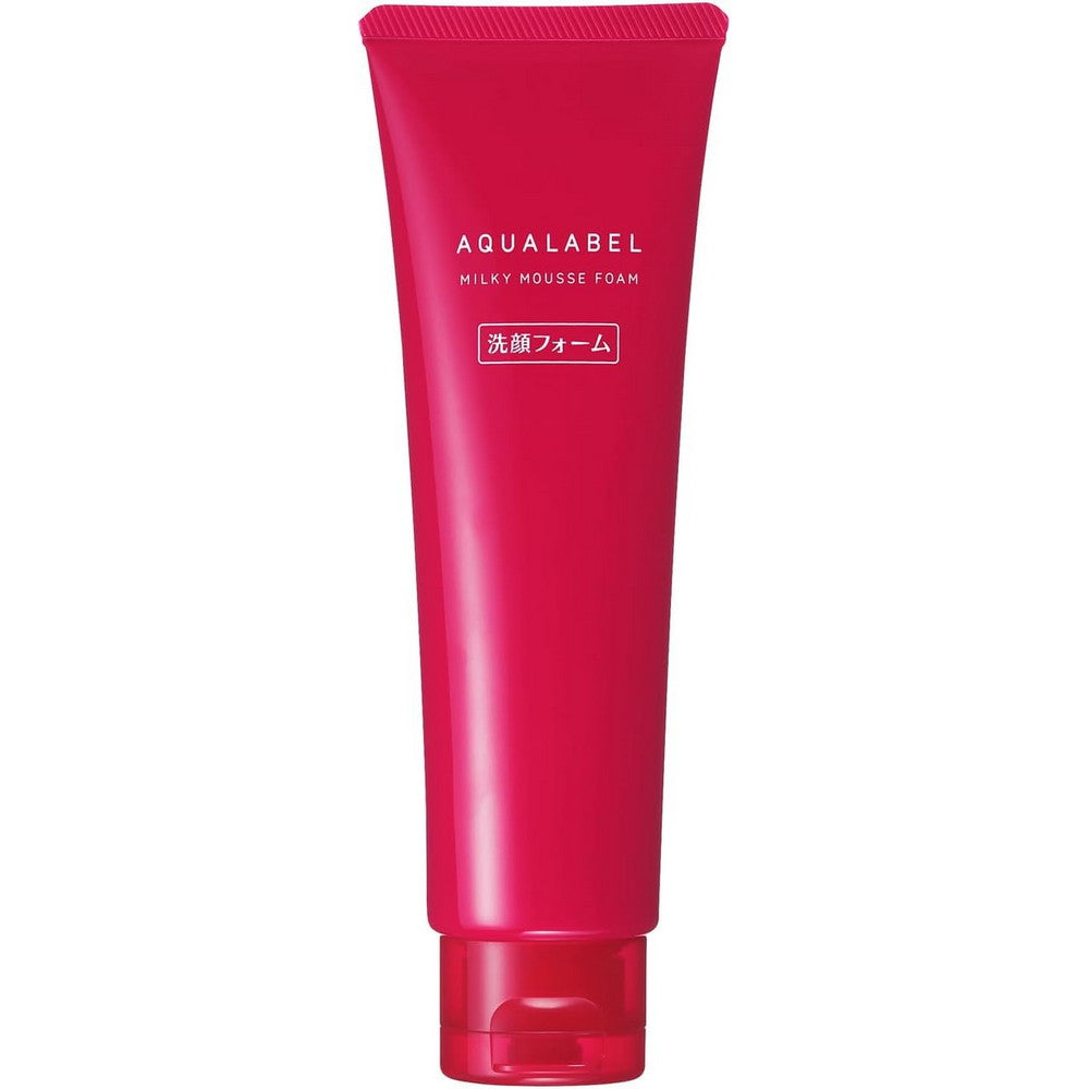 AQUALABEL Milky Mousse Foam Facial Cleanser For Clogged Pores 130g