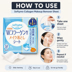 Softymo Collagen Makeup Remover Sheet 52 sheets