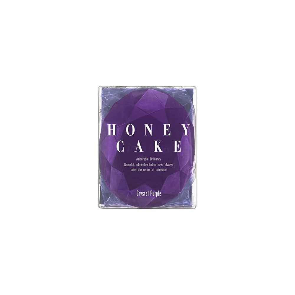 Honey Cake Crystal Purple Transparent Facial Bar Soap 110g
