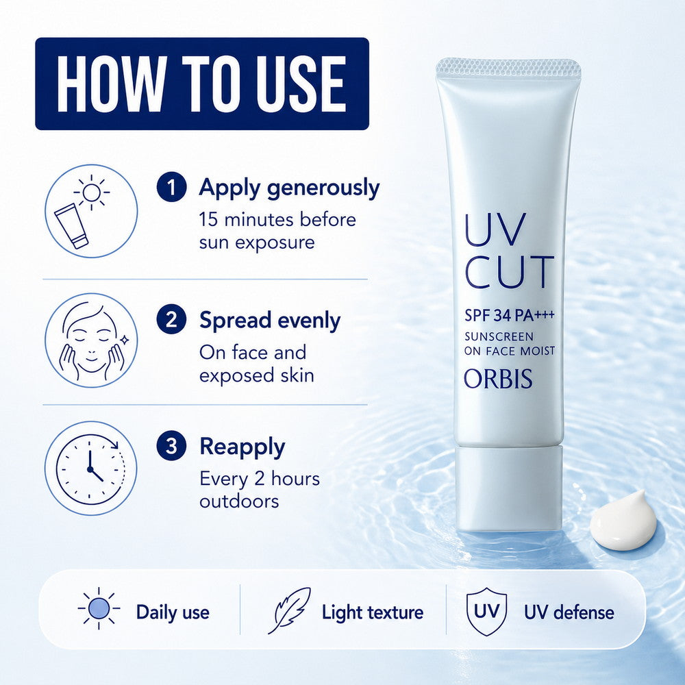 Sunscreen On Face Moist SPF34 PA+++ 35g