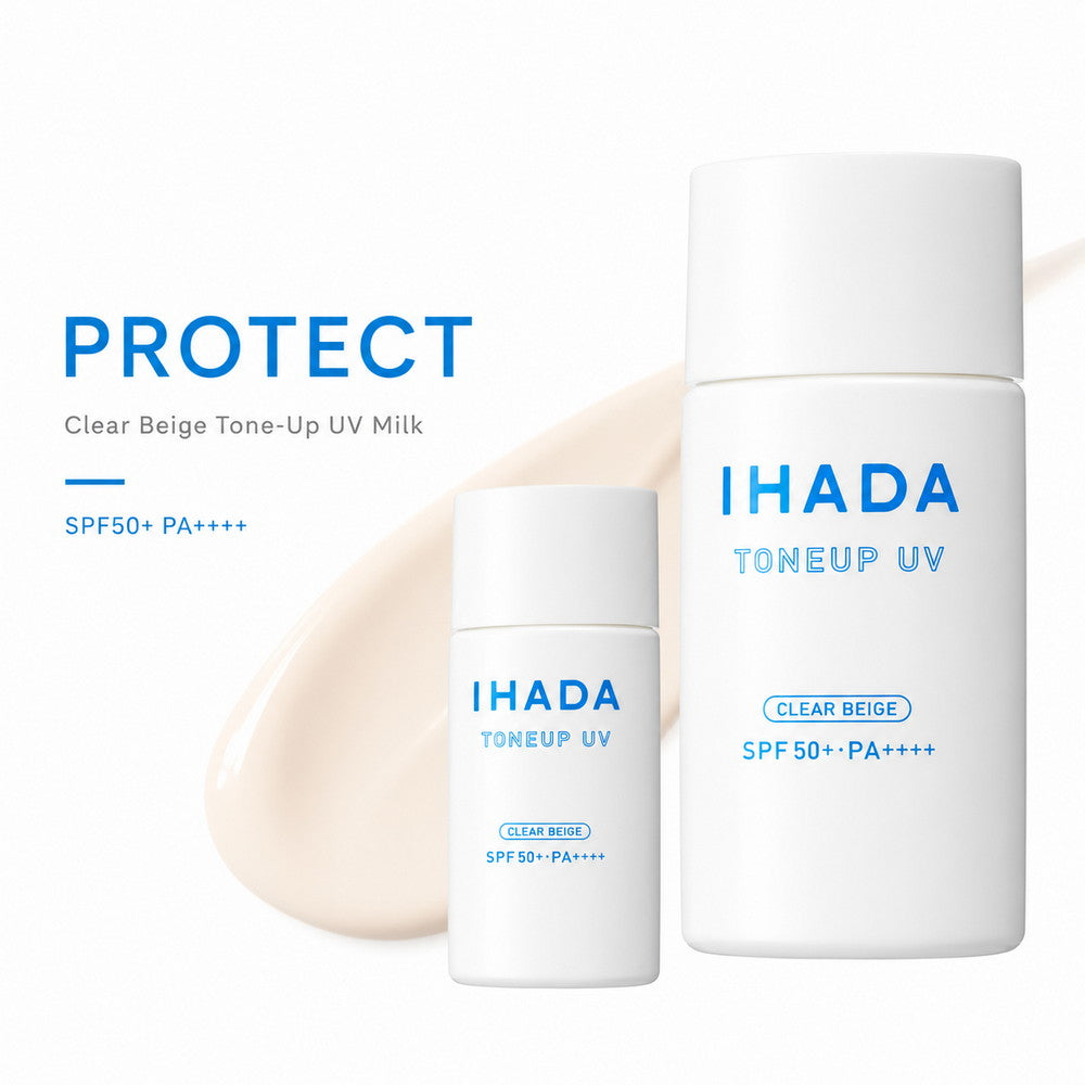Ihada Medicated Face Protect UV Milk Clear Beige 30ml