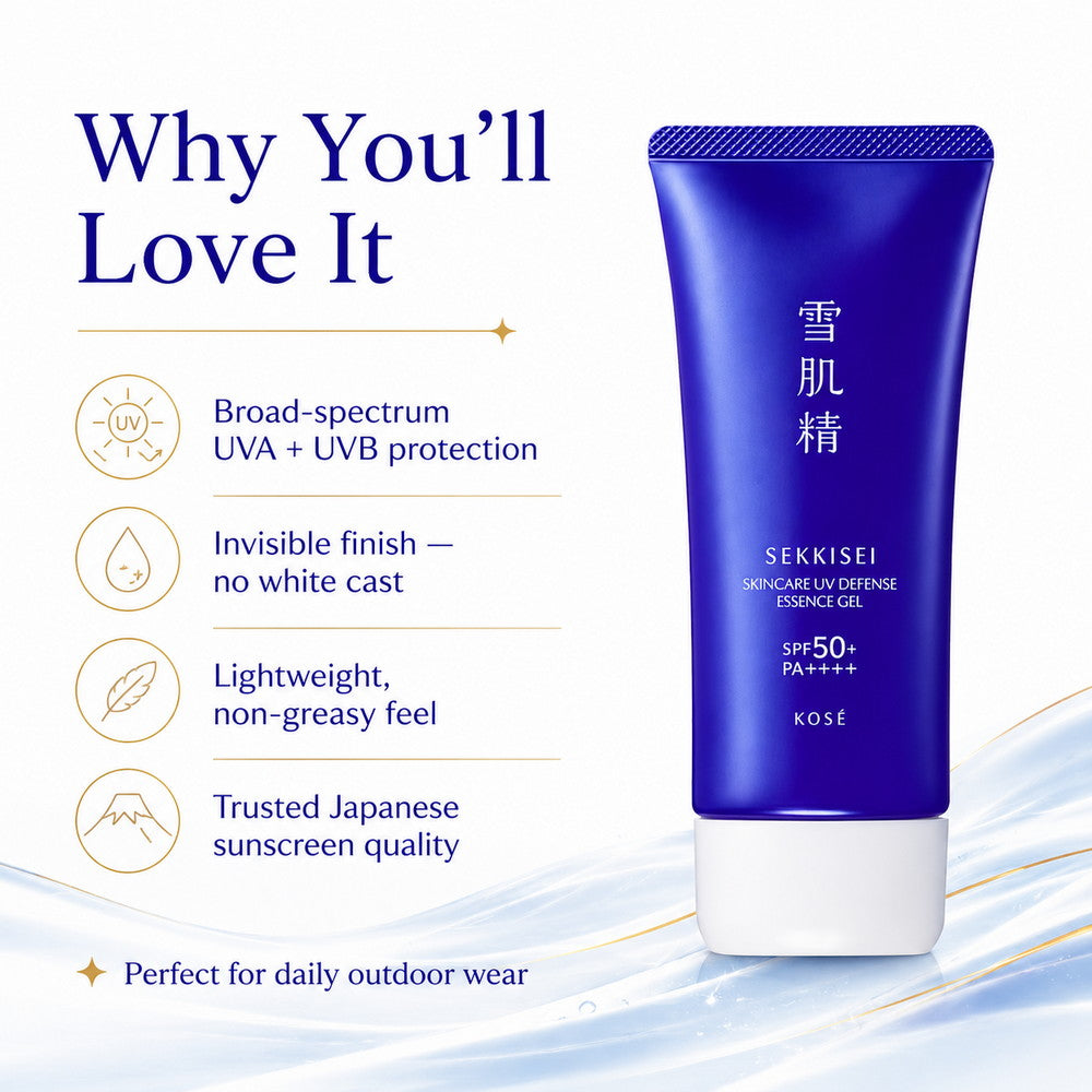 SEKKISEI UV Defence Essence Gel SPF+/PA++++ 90g