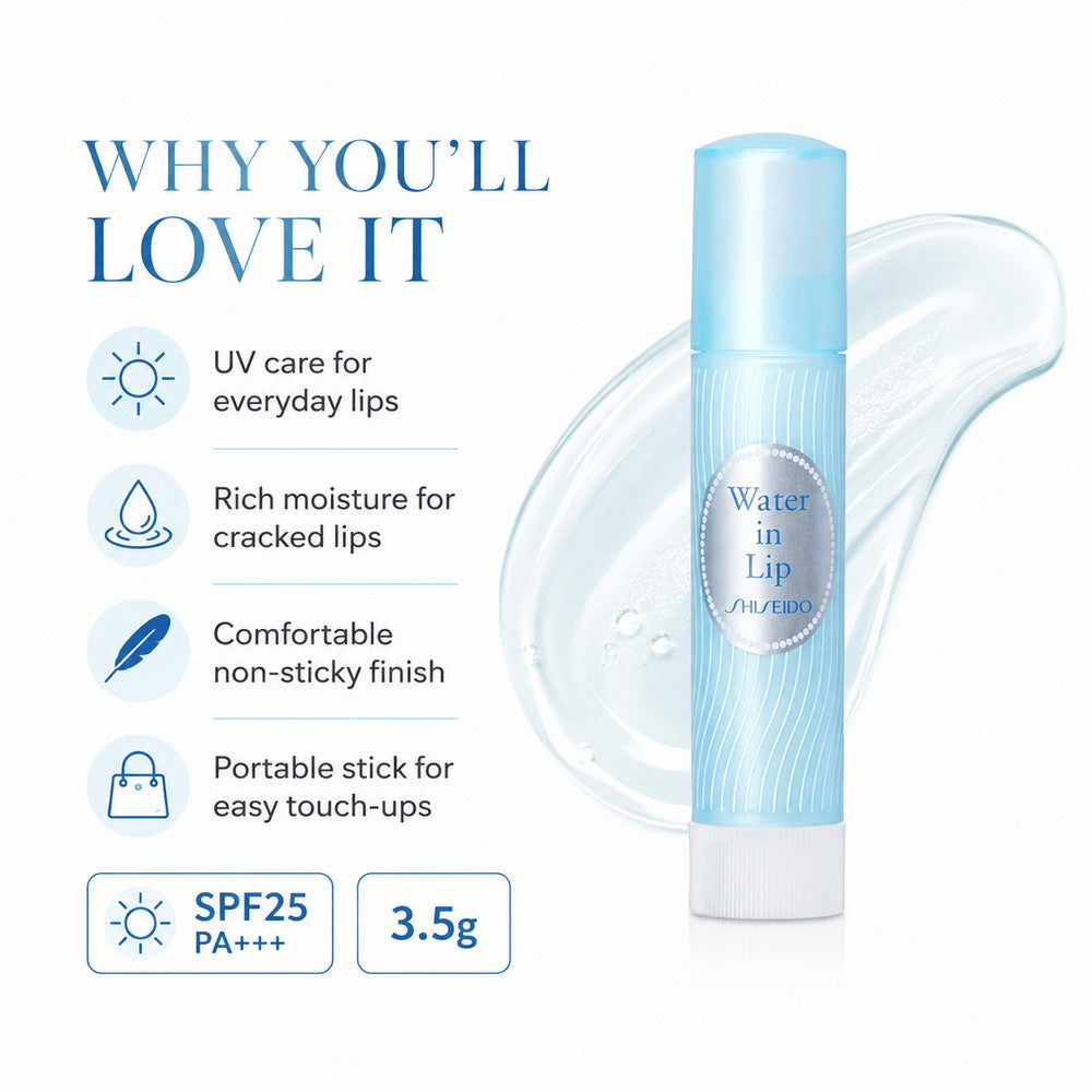 Water in Lip Medicinal UV Cut 3.5g