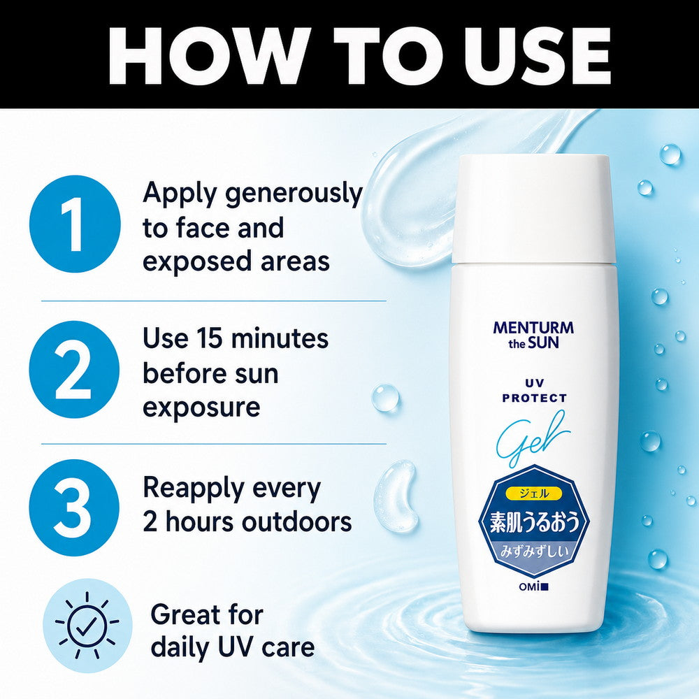 Menturm The Sun UV Protect Gel SPF50+ PA++++ 100g