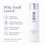 SEKKISEI Supreme Lotion II – Hydrating & Brightening Toner 230ml