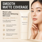 Moist Labo Medicated Whitening BB Cream (Natural Beige) 30g