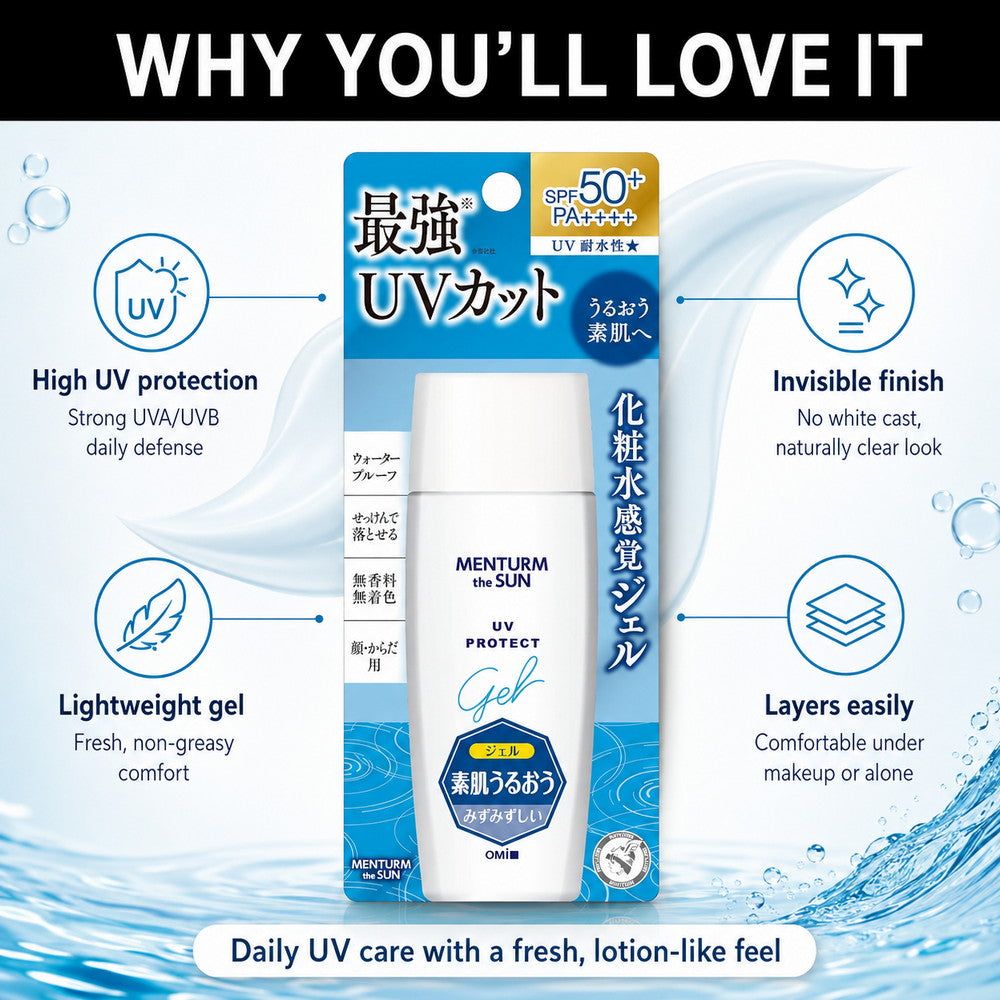 Menturm The Sun UV Protect Gel SPF50+ PA++++ 100g