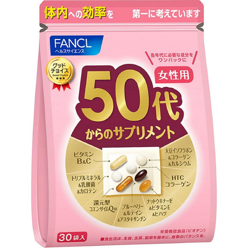 Supplements for Your 50s Women 30 Packs