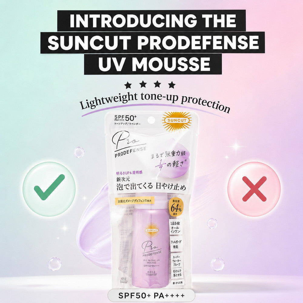 Suncut Pro Defense All-in-One UV Mousse SPF50+ PA++++ 60g