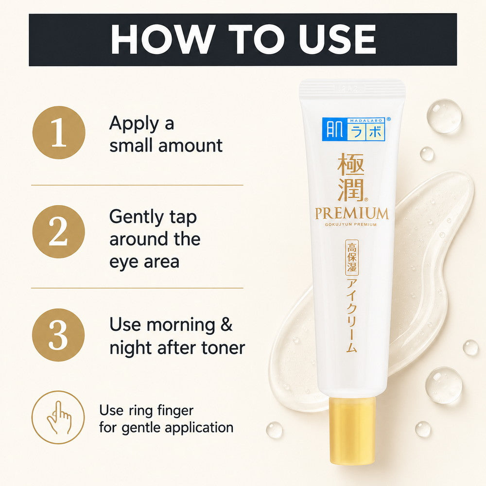Hada Labo Gokujyun Premium Hyaluronic Eye Cream 20g