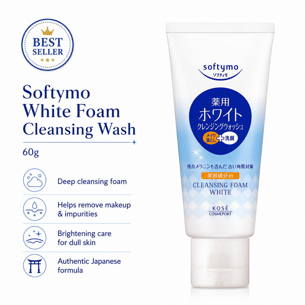 Softymo White Foam Cleansing Wash 60g