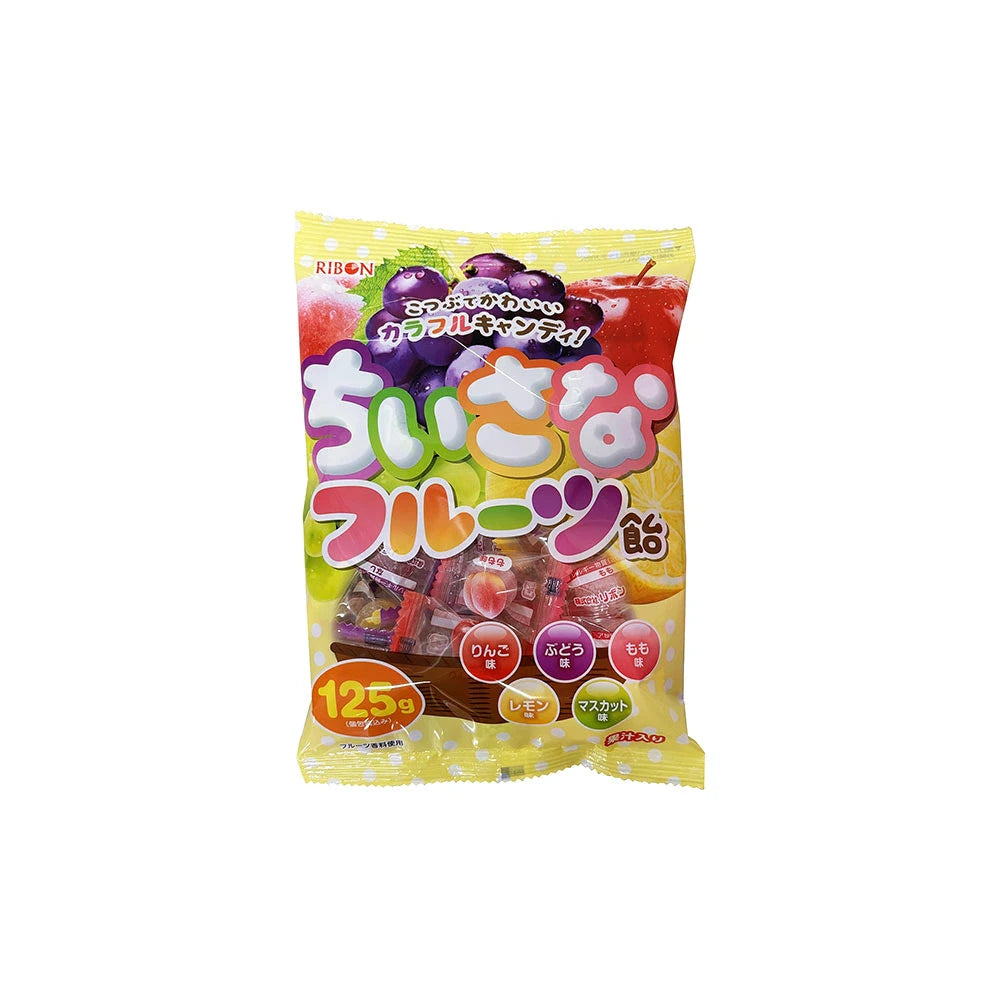Little Fruit Candy Assortment 125g x 12 Bags