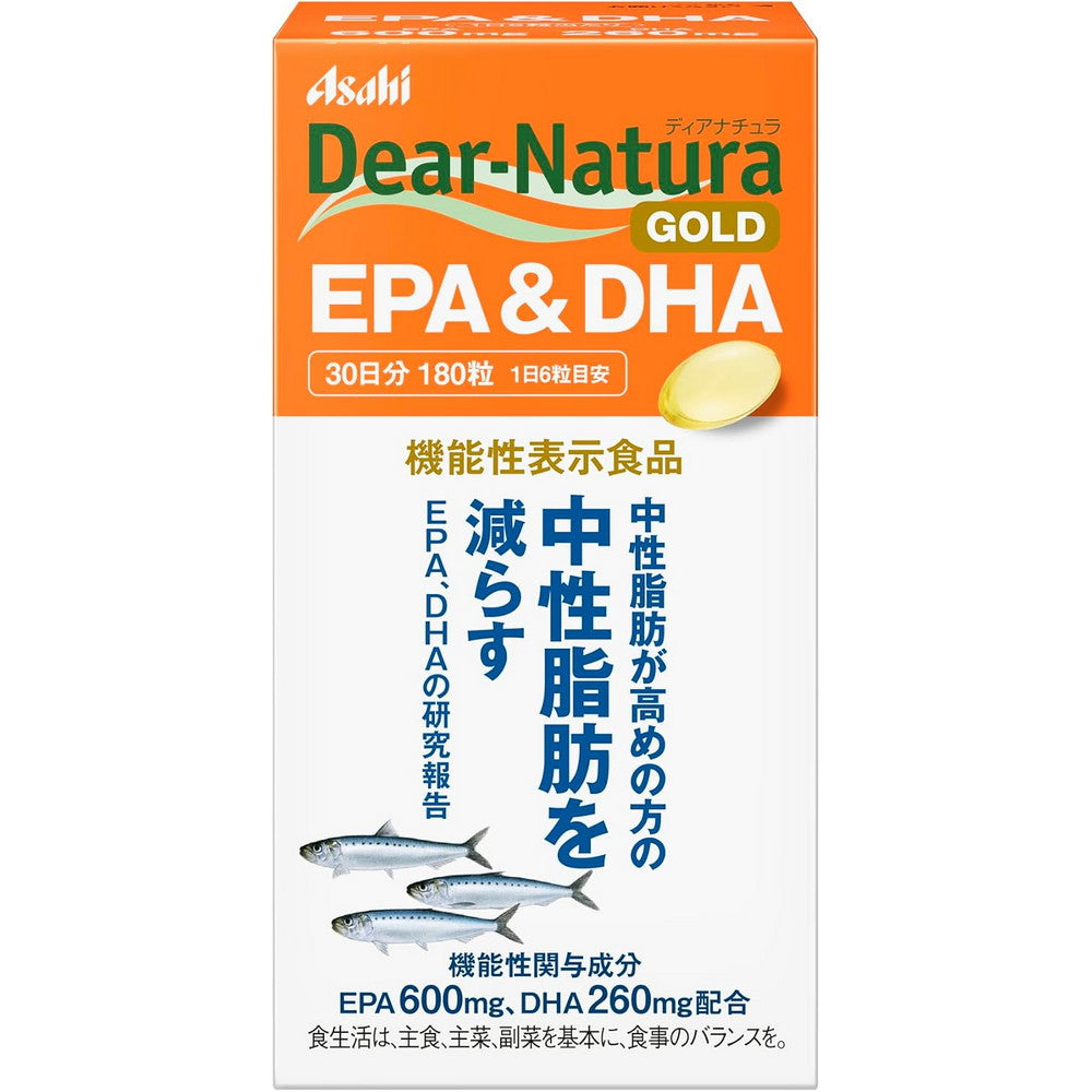 Dear-Natura Gold EPA & DHA 180 Soft Capsules