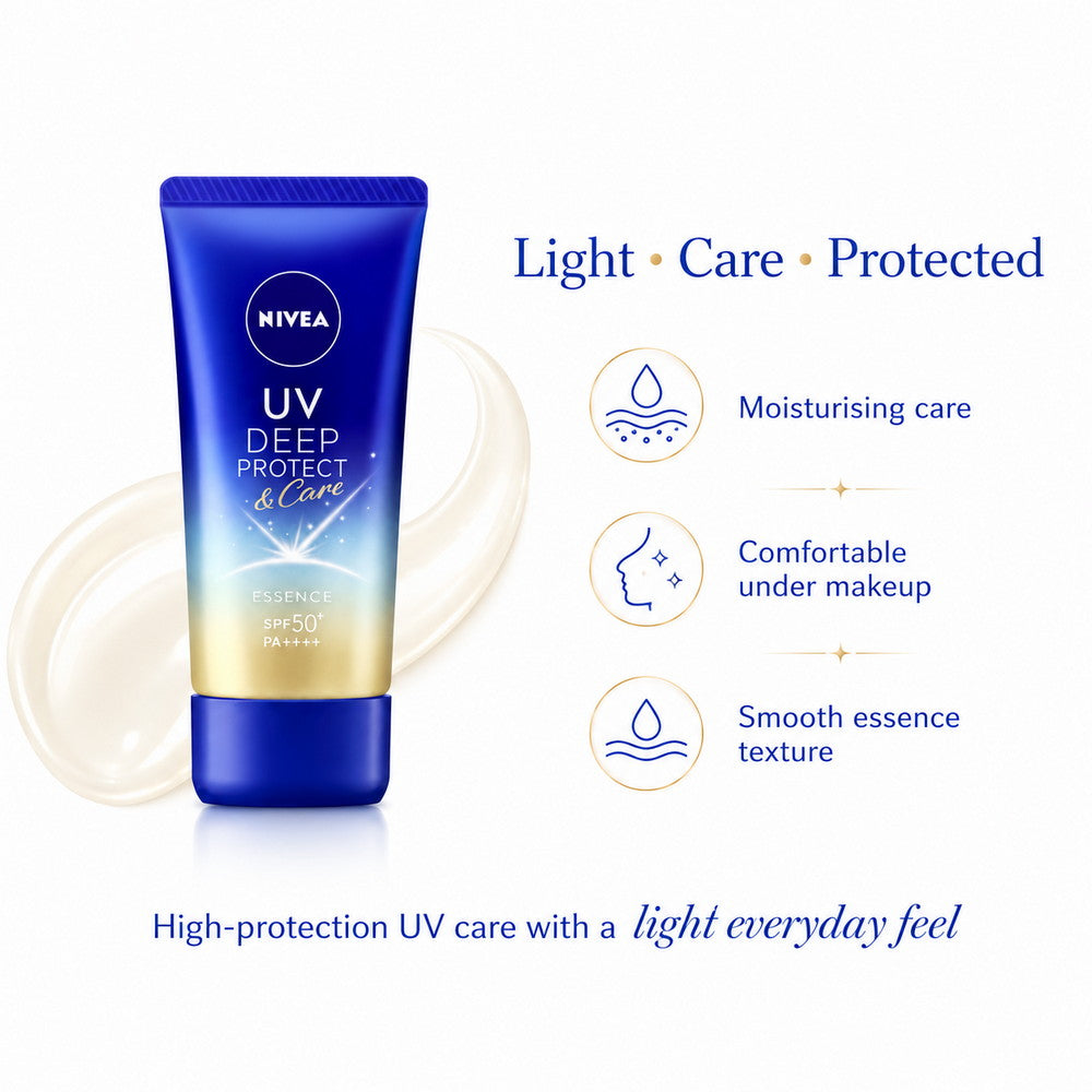 Nivea UV Deep Protect & Care Essence SPF 50+ / PA++++ Sunscreen 50g