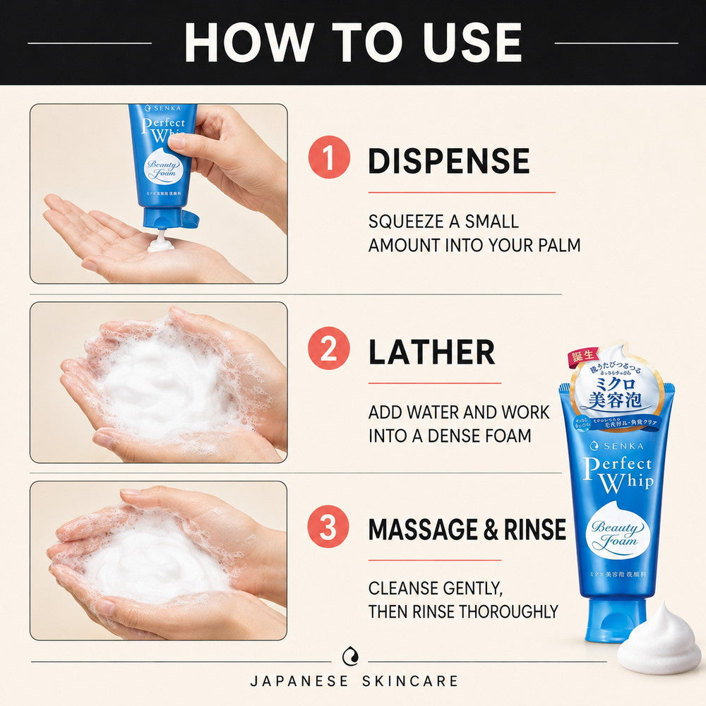 Senka Perfect Whip Cleansing Foam 120g
